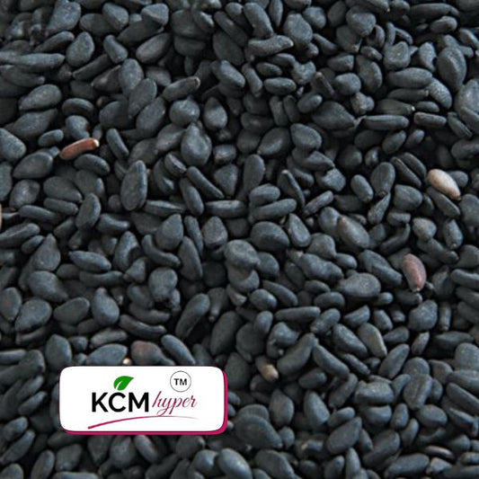 KCM Hyper, Black Sesame Seeds ‚¬€œ whole kala til seeds hand-packed for Indian cooking