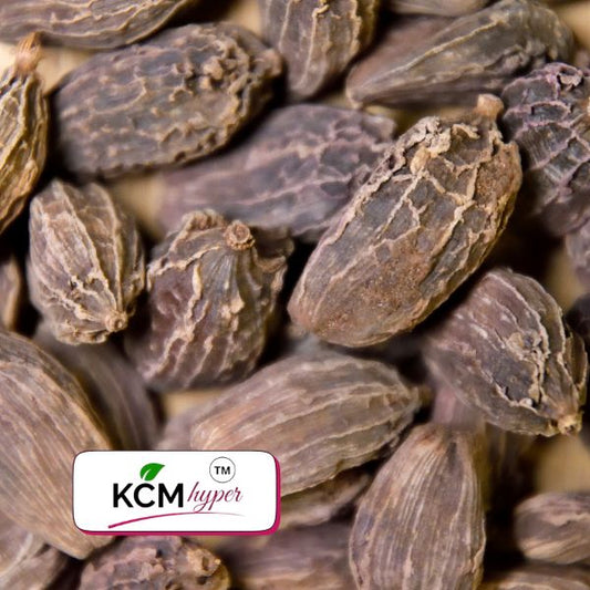 KCM Hyper, Black Cardamom (Badi Elaichi) | Whole Indian Spice