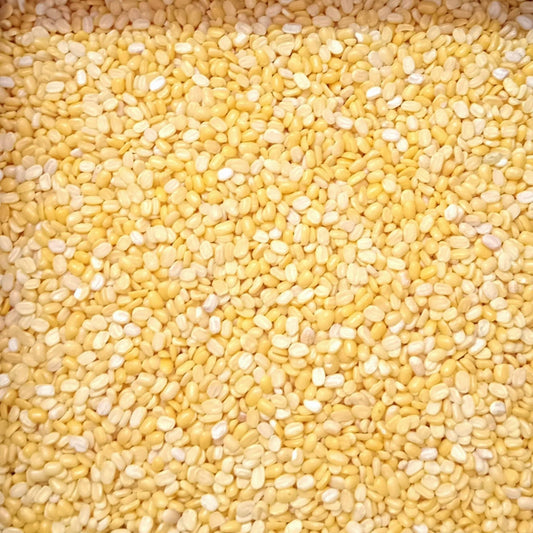 KCM Hyper, Yellow Moong Dal ‚¬€œ cleaned and split Indian moong dal grains