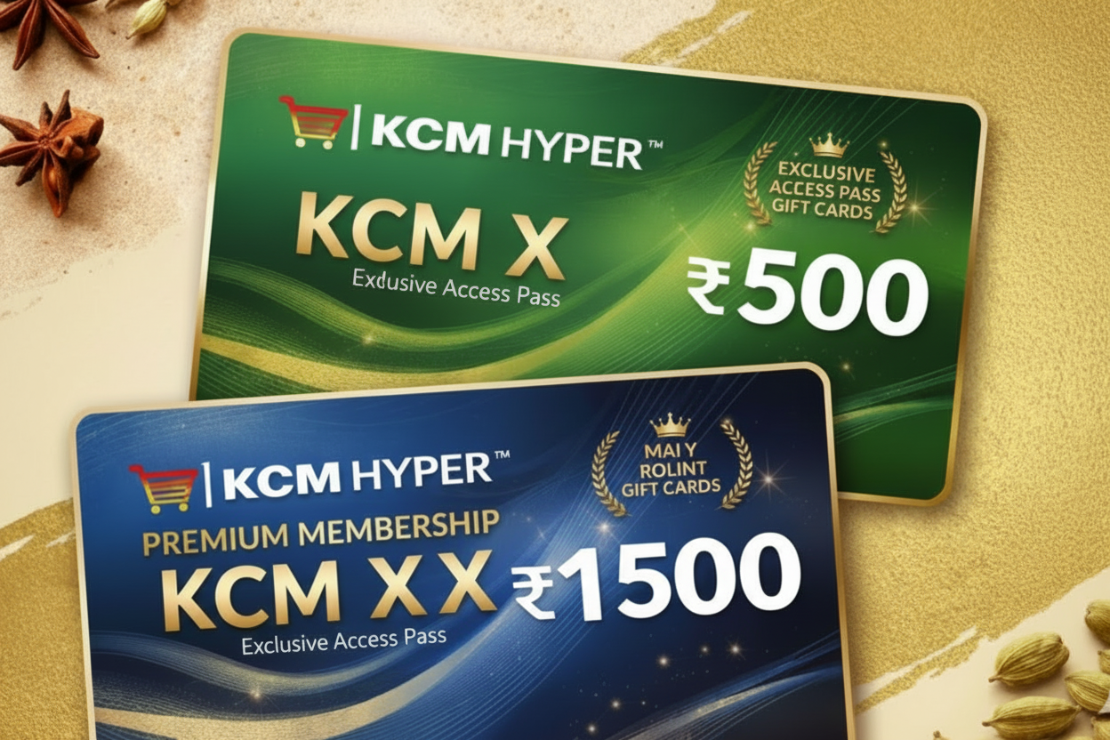KCM X Gift Cards - Corrected